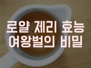 로얄제리 효능